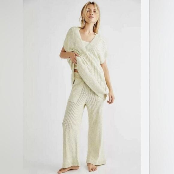 Free People Ocean Drive Sweater Set Size Small - Picture 1 of 9